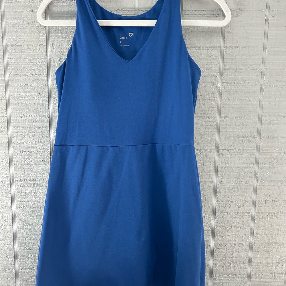GAP Women's Vibrant Blue Mini Dress